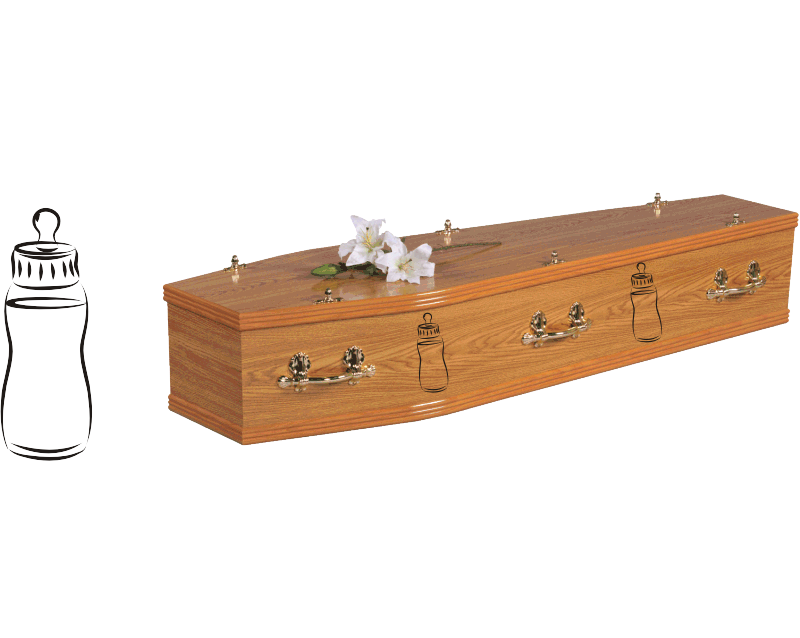 Babys Bottle Coffin Decals Babys Bottle Coffin Decals